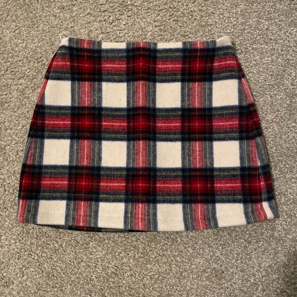 Abercrombie & Fitch: The A&F Scarlett Wool-Blend Mini Skort